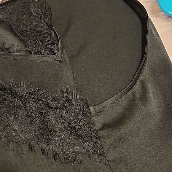 Express Black Camisole with Lace Trim size Small NWT - Picture 6 of 8